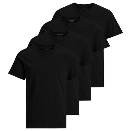 JACK & JONES  T-shirt  Confortable à porter-JACBASIC CREW NECK TEE 2PK 