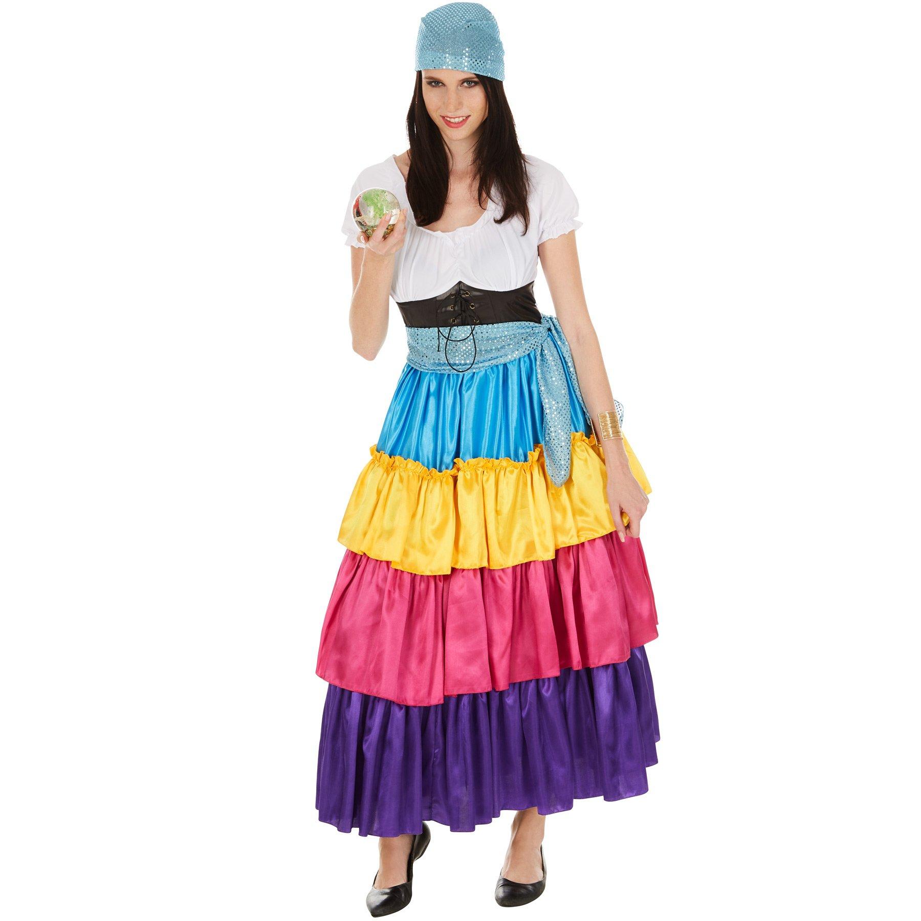 Tectake  Costume da donna Chiaroveggente 