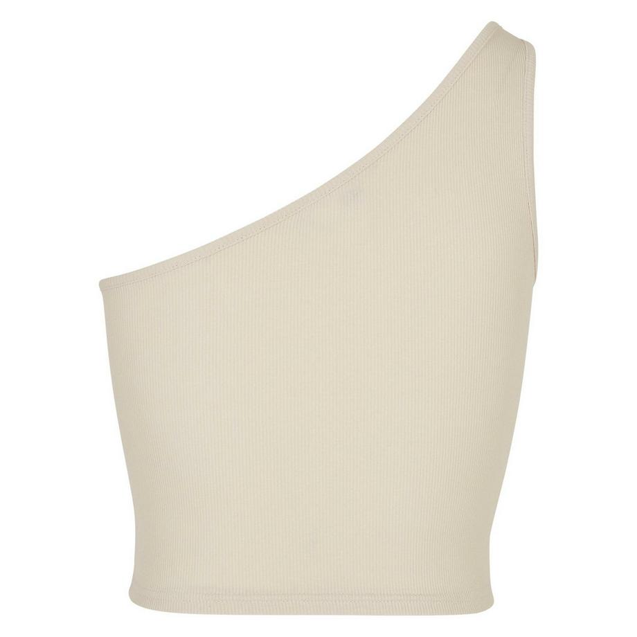 URBAN CLASSICS Asymmetrisches kurzes Tanktop  