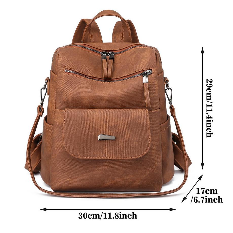 Only-bags.store Zaino multifunzionale 2 in 1 di taglia media per uso quotidiano  