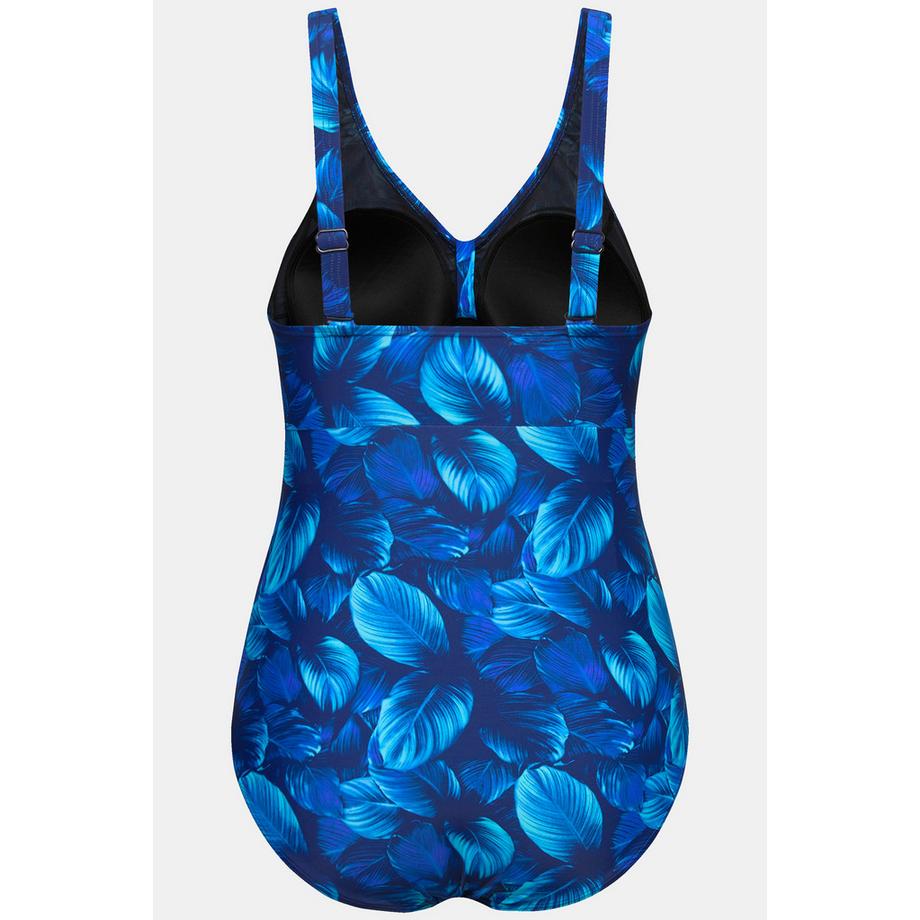 Ulla Popken Bellieva Costume da bagno scollo a prendisole coppe morbide  