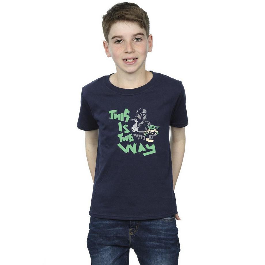 STAR WARS  Tshirt THE MANDALORIAN THIS IS THE WAY 