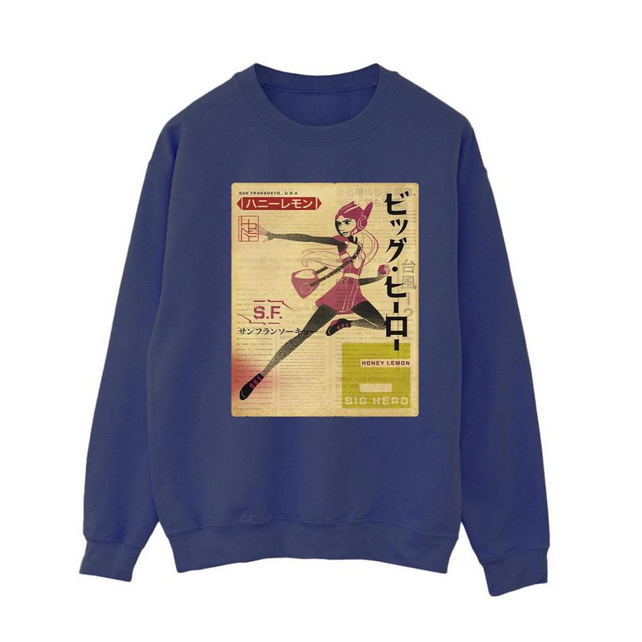 Disney Big Hero 6 Honey Lemon Felpa  