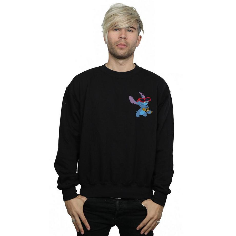 Disney Stitch Lunettes de Soleil Sweatshirt  