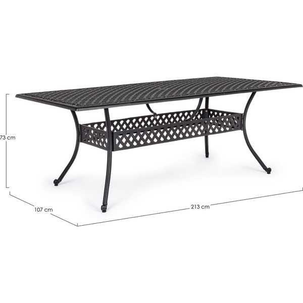 mutoni Table de jardin Ivrea  