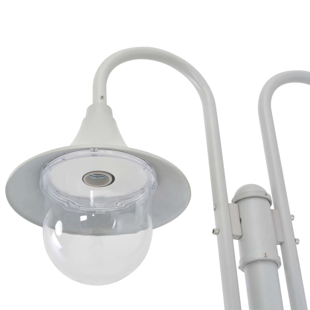 VidaXL Lampe de jardin à piquet aluminium  