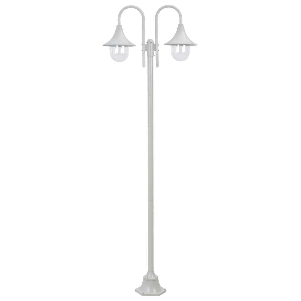 VidaXL Lampe de jardin à piquet aluminium  