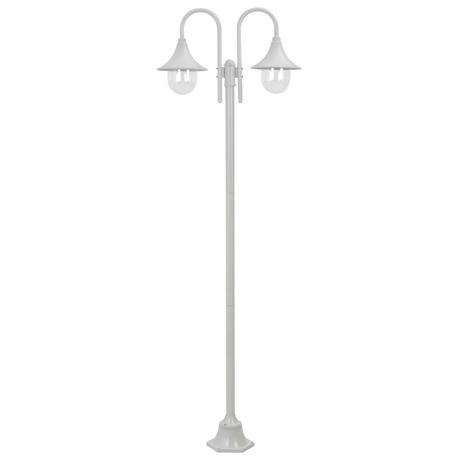 VidaXL Lampe de jardin à piquet aluminium  