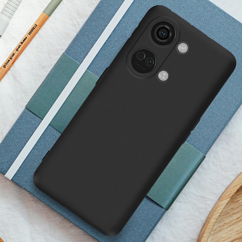 Avizar  Coque OnePlus Nord 3 5G Souple Mat Noir 