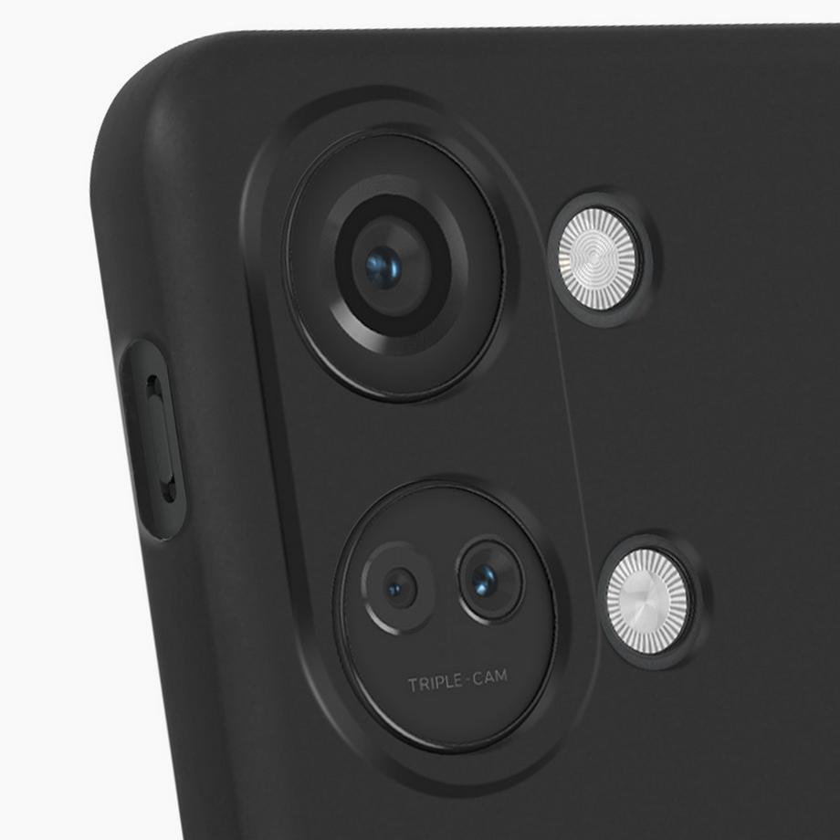 Avizar  Coque OnePlus Nord 3 5G Souple Mat Noir 