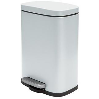 spirella Treteimer Stahl AKIRA 12L Mattweiß  