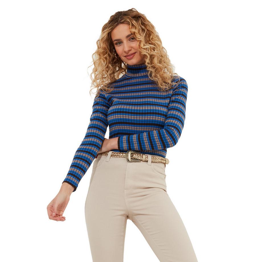 Joe Browns Kuscheliges Retro Streifen Longsleeve  