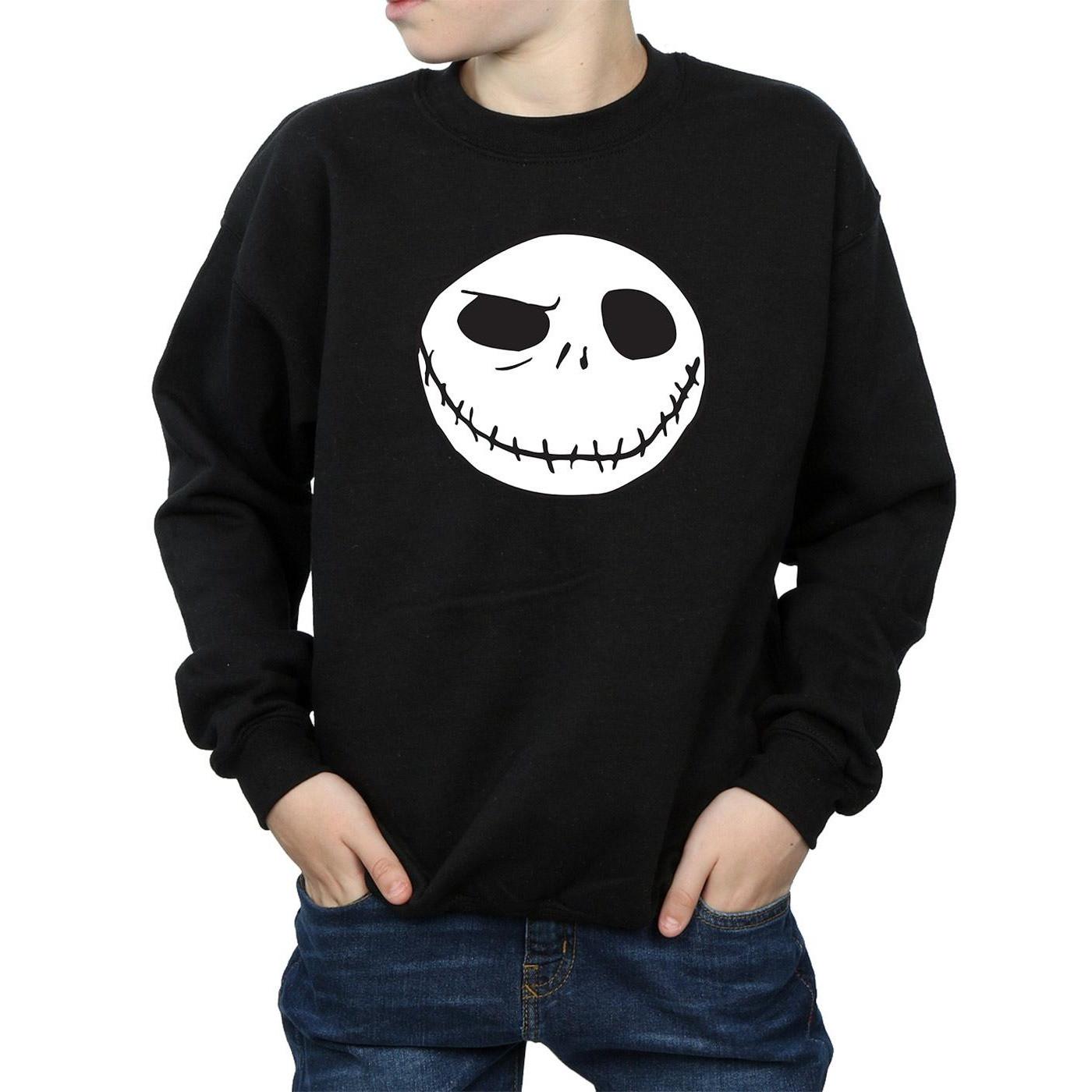 Disney  Nightmare Before Christmas Jack's Big Face Sweatshirt 