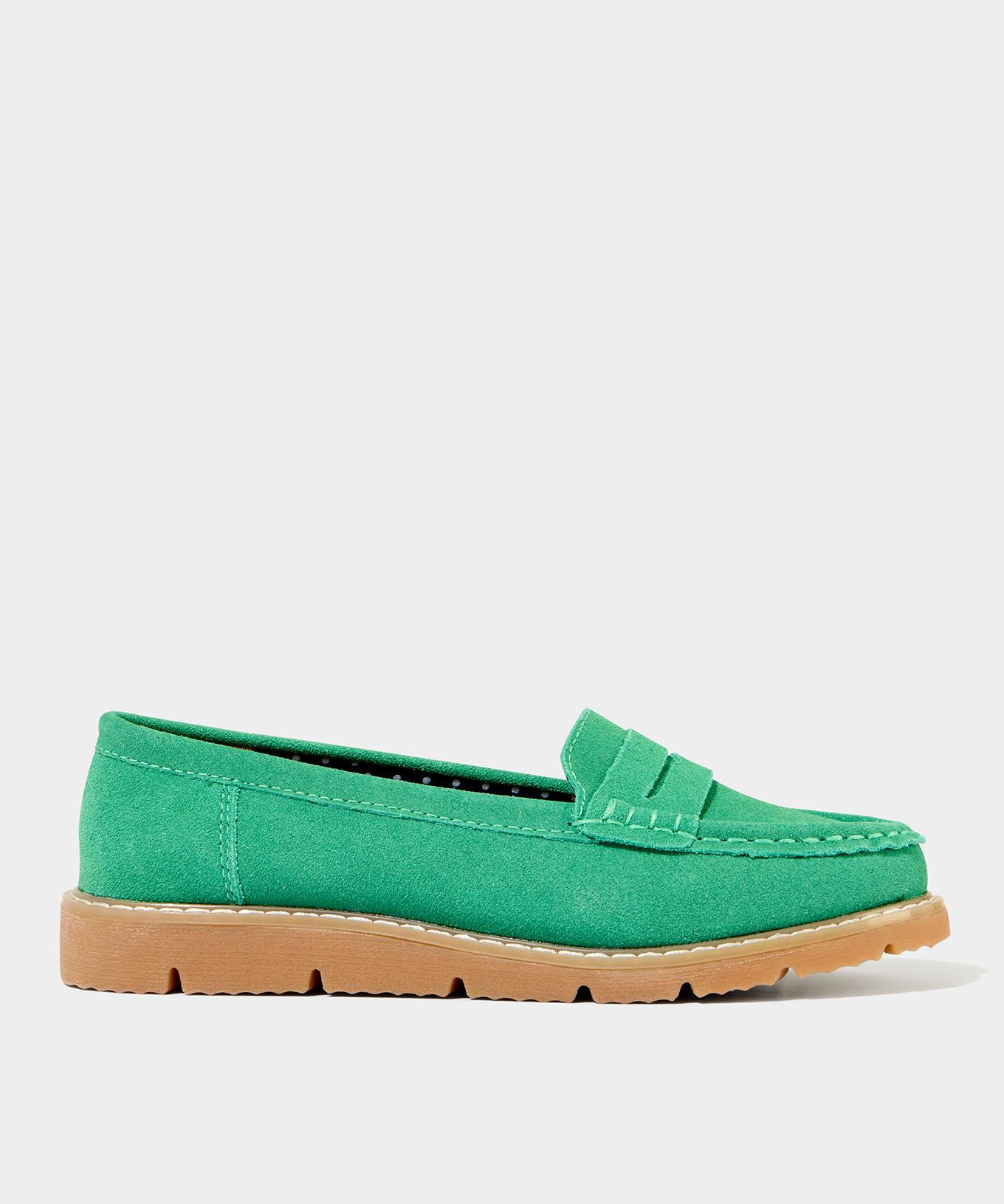 Joe Browns  Wildleder-Loafer mit Stollen-Sohle 