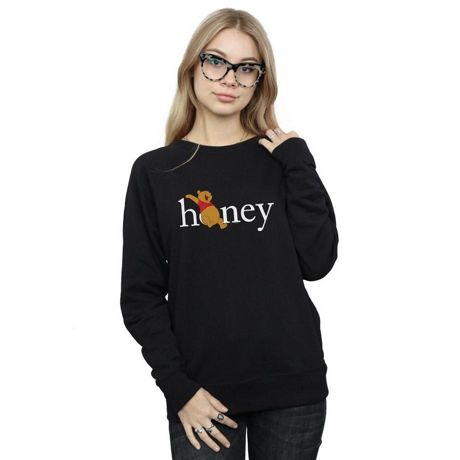 Disney Winnie the Pooh Miele Felpa Stampata  