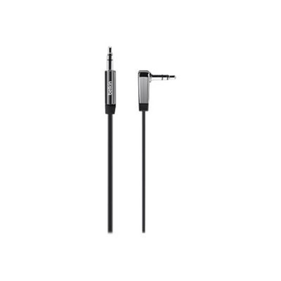Belkin 3,5 mm flaches Aux-Audiokabel 0,9 m – Schwarz