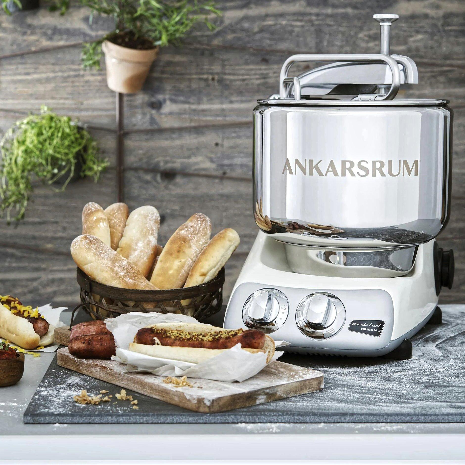 Ankarsrum  Ankarsrum AKM6230 robot de cuisine 7 L Noir, Acier inoxydable 