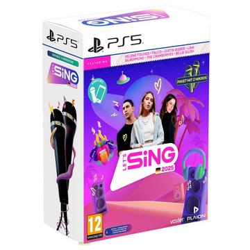 Let's Sing 2025: German Version [+ 2 Mics]