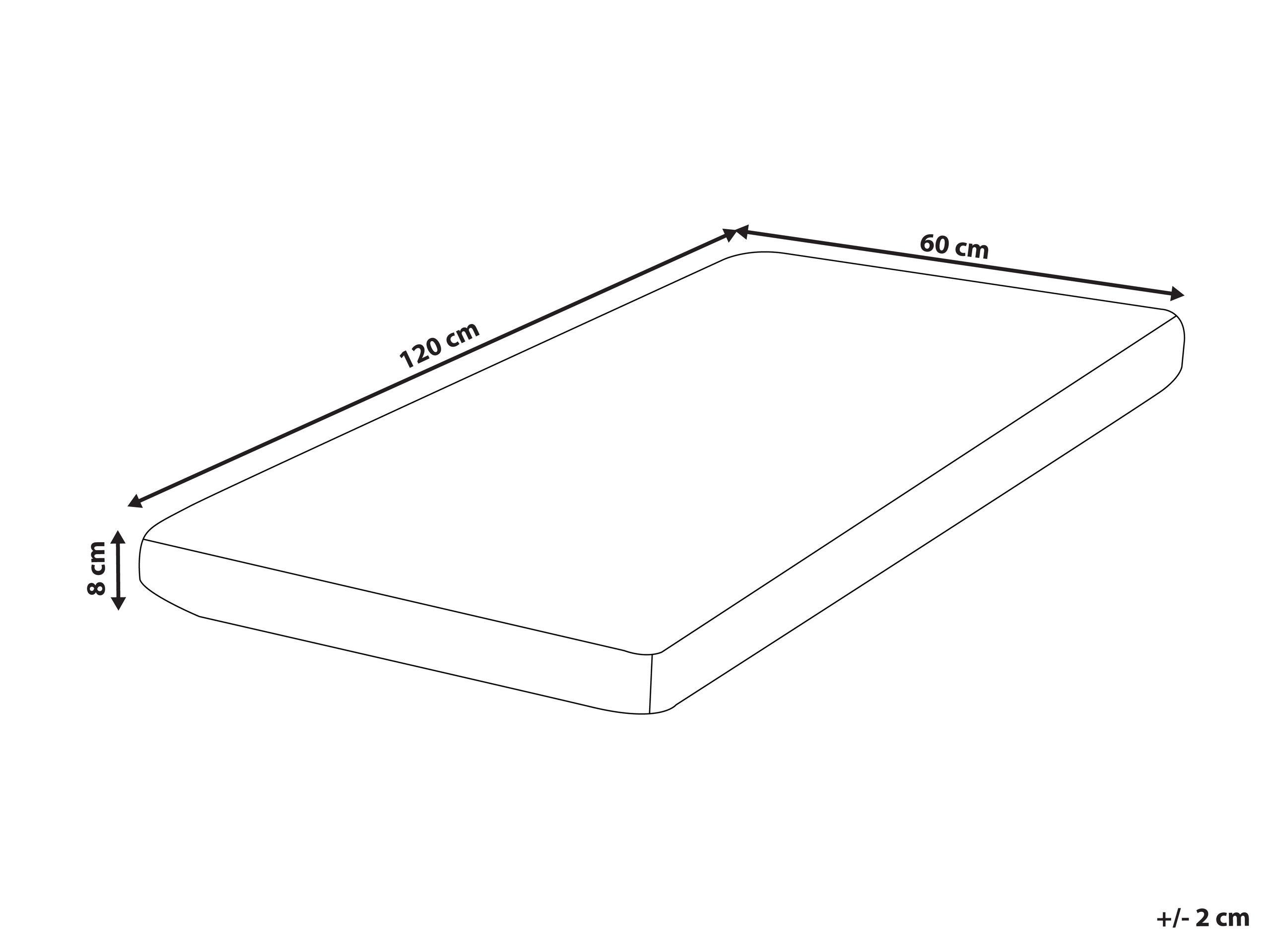 Beliani Materasso per lettino in schiuma en Schiuma PU HUSHY  