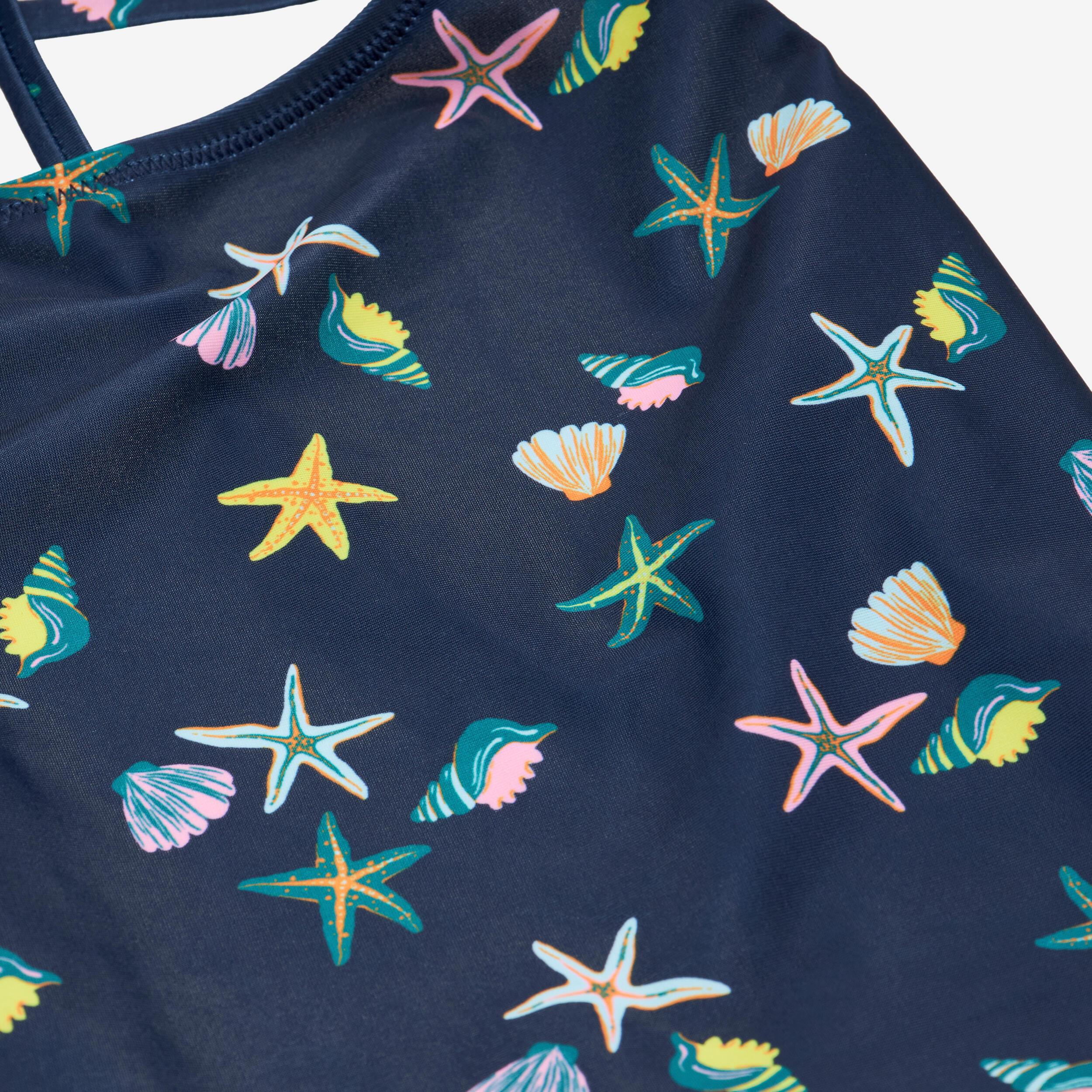 DECATHLON  Maillot de bain fille avec jupe synthétique 