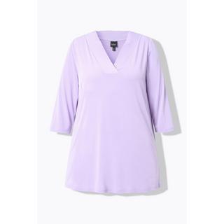 Ulla Popken  Maglia lunga con scollo a V e maniche a 3/4 