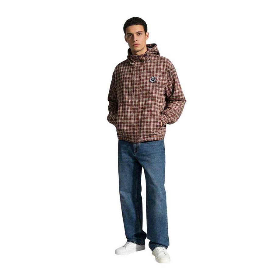 Slazenger Surchemise à Capuche Motif Écossais  