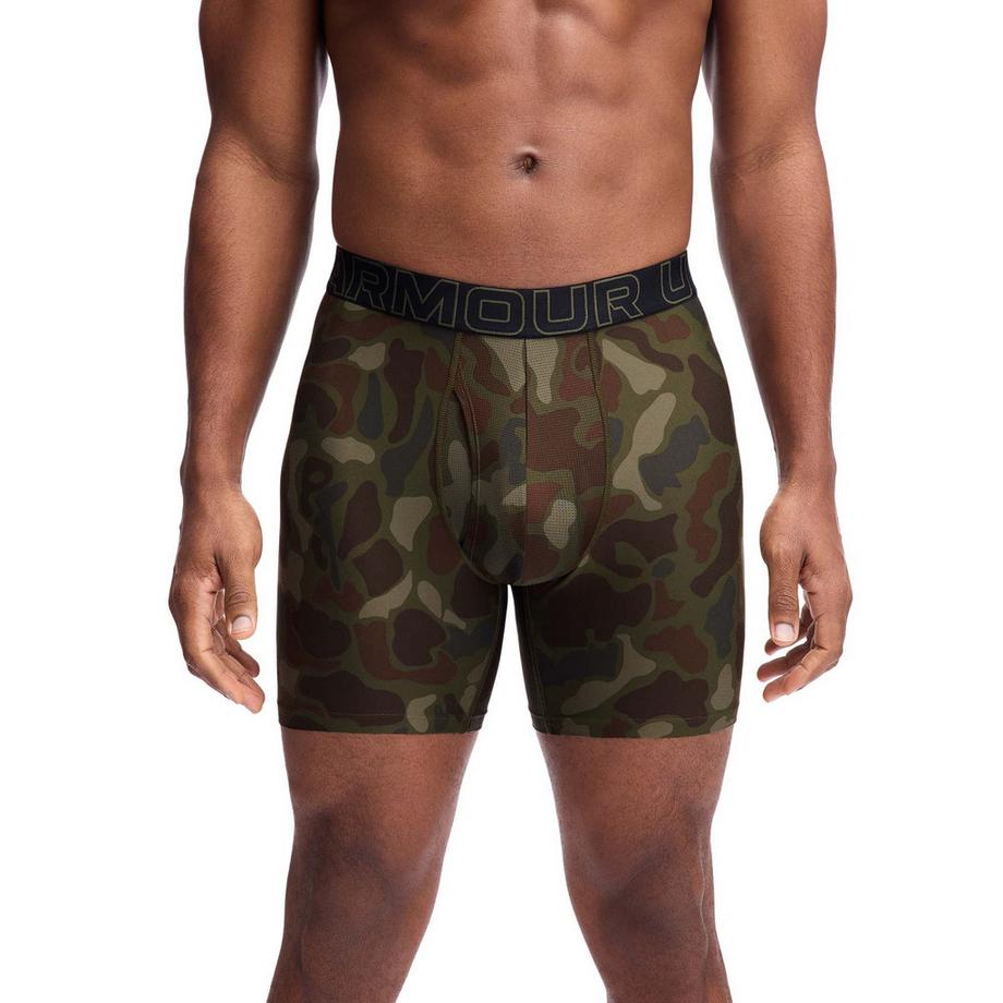 UNDER ARMOUR  Boxershort  3er Pack Figurbetont-UA PERFORMANCE TECH - PRINT 6 IN 3PK 