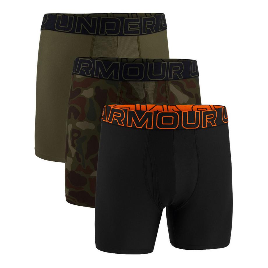 Boxershort  3er Pack Figurbetont-UA PERFORMANCE TECH - PRINT 6 IN 3PK