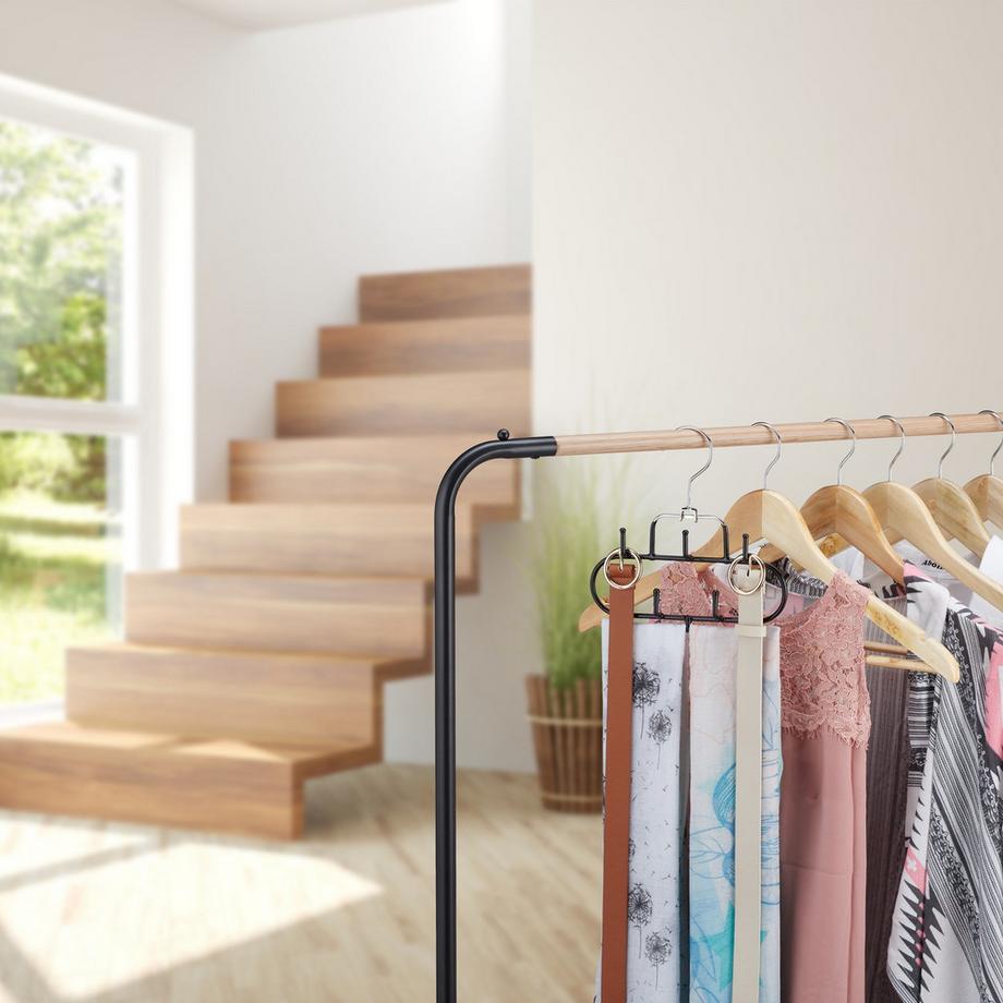 B2X 3er-Set Gürtelhalter mit 5 Haken  