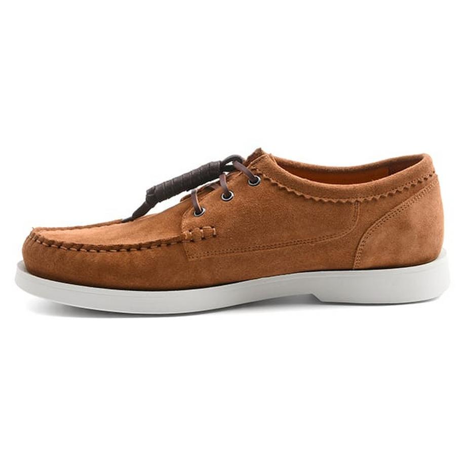 PAUL SMITH Pebble Scarpe Stringate in Pelle Scamosciata  