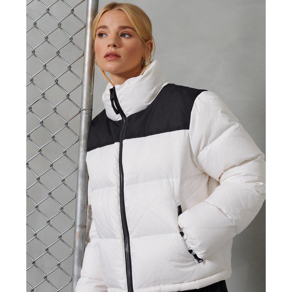 Superdry  daunenjacke für damen sportstyle code 