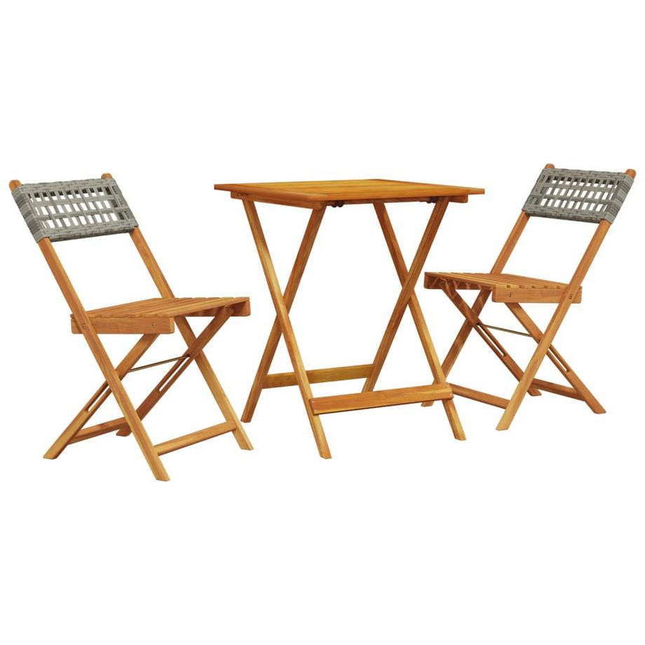 set da bistrò Legno di acacia