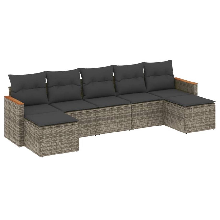 Garten sofagarnitur poly-rattan