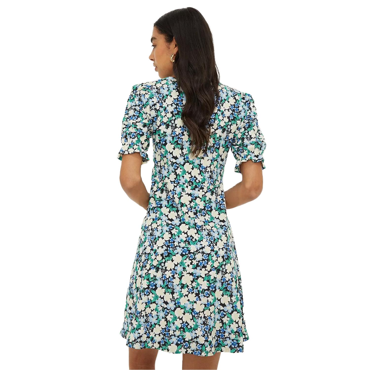 Dorothy Perkins Mini Robe Col V Manches Courtes Florale  