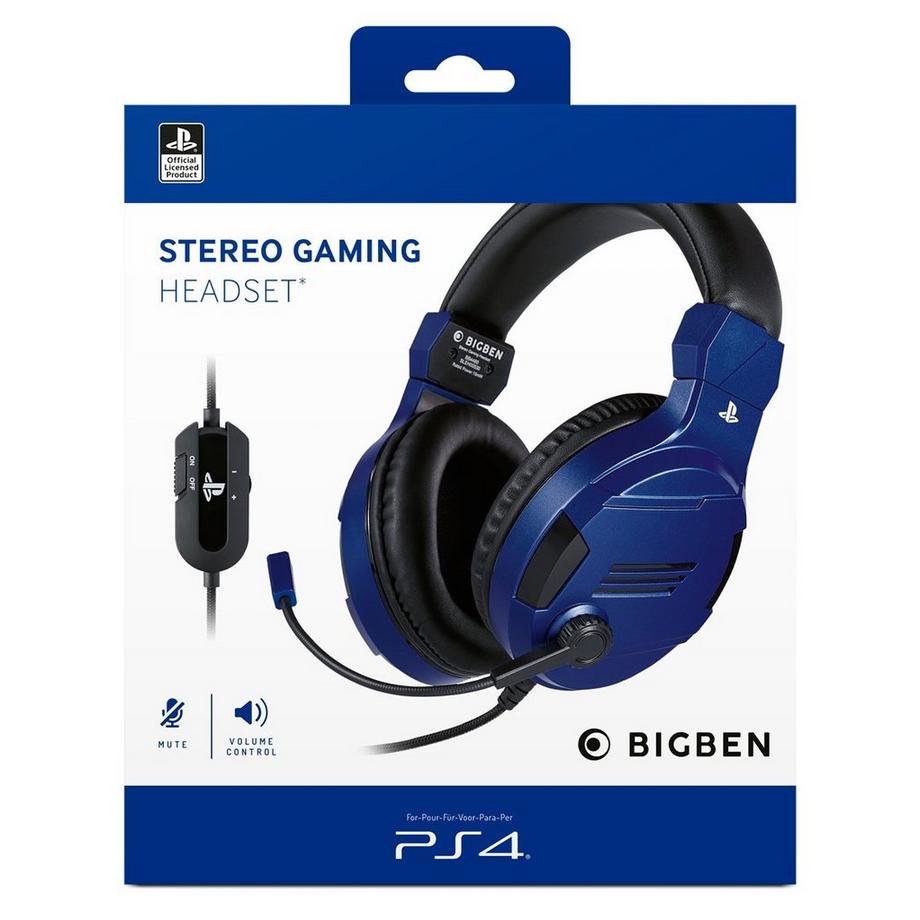 BIGBEN INTERACTIVE  PS4 Stereo Headset V3 Blau 