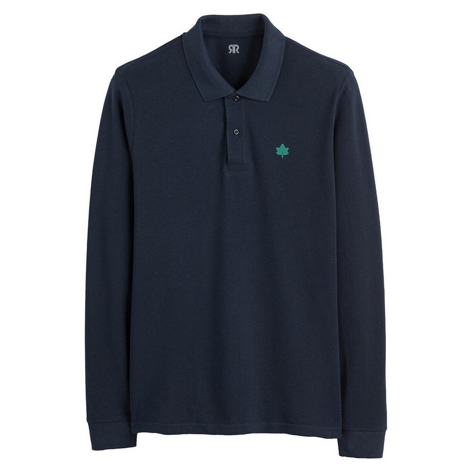 La Redoute Collections Langärmeliges Poloshirt  