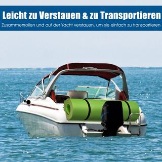 Northio Schwimmende Wassermatte XPE Schaumstoff für Wasserspass 355 x 183 x 3.5 cm Grün  