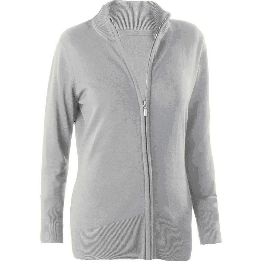 cardigan con zip