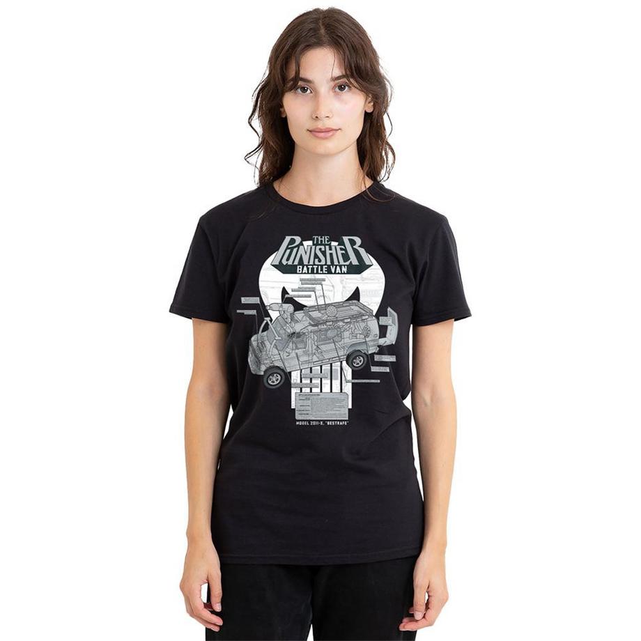 The Punisher T-Shirt Battle Van Specs  