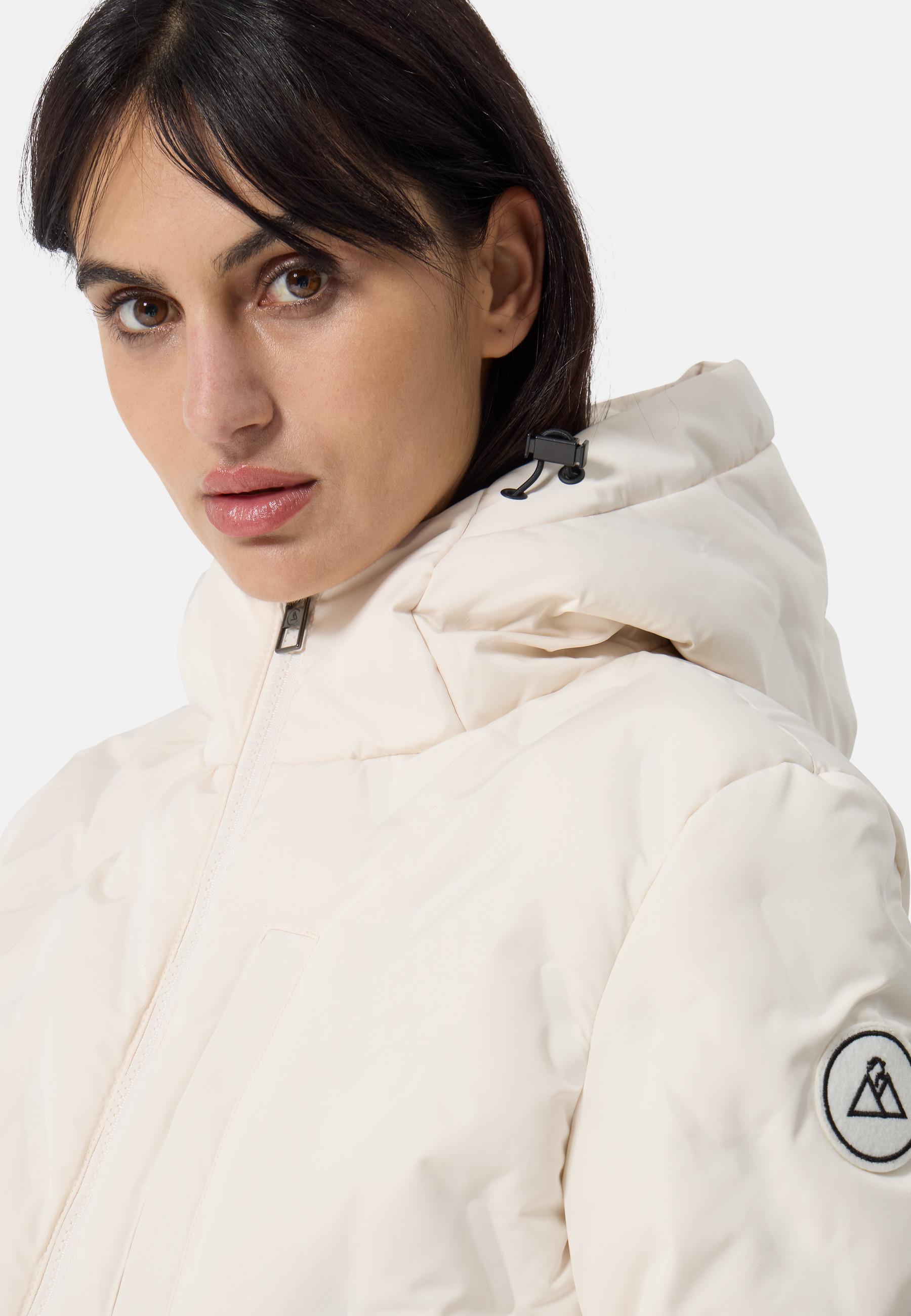 CASH-MERE.CH  Padded Jacket mit Kapuze 