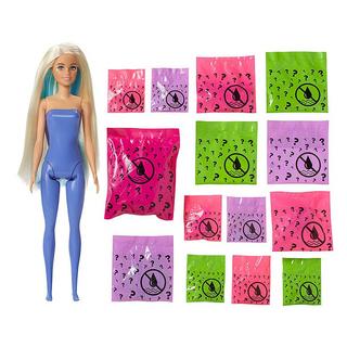 Barbie  Color Reveal Puppe & Haustier Fantasy Fashion Fee 