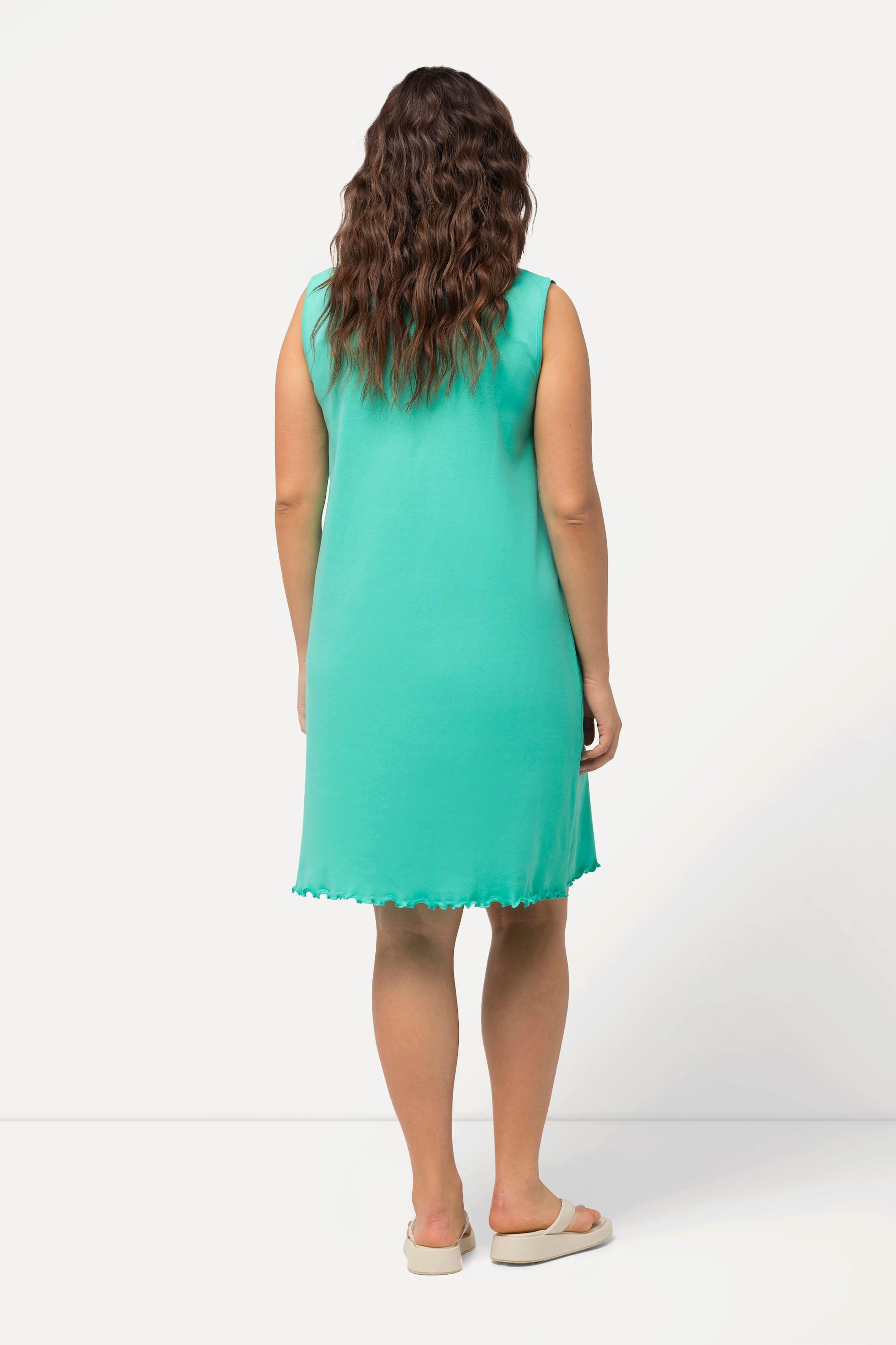 Ulla Popken Abito svasato senza maniche scollo a V  