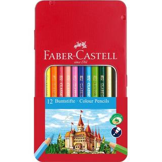 Faber-Castell  Faber-Castell 115801 pastello colorato Blu, Oro, Arancione, Rosa, Porpora, Rosso, Giallo 1 pz 