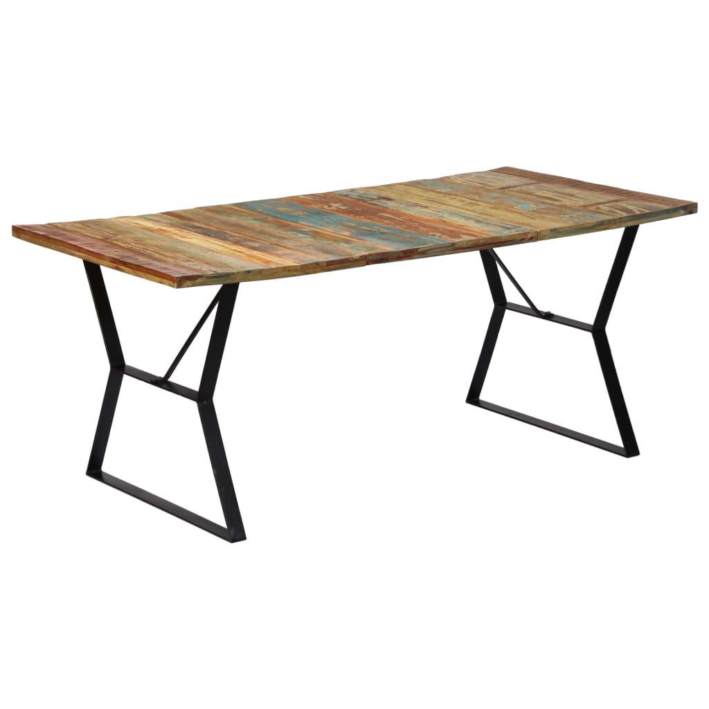 VidaXL Table de salle à manger bois  