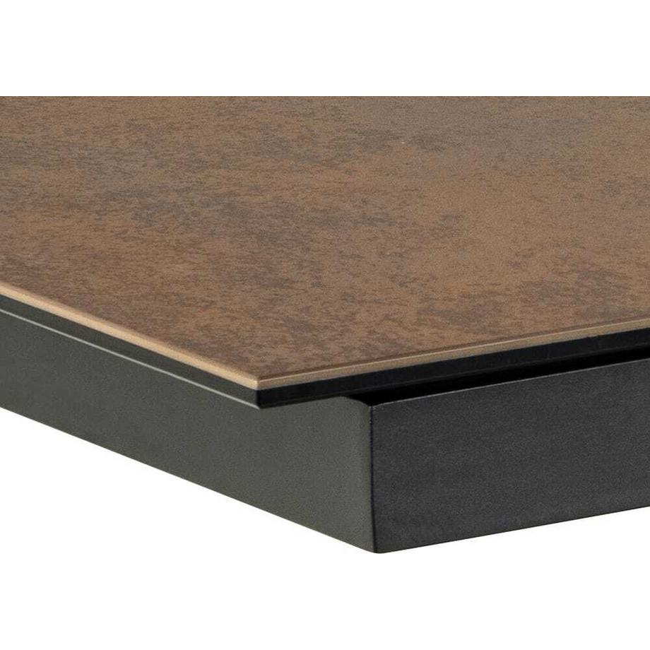 mutoni Esstisch Triple-X Keramik rostbraun 200-240x100  