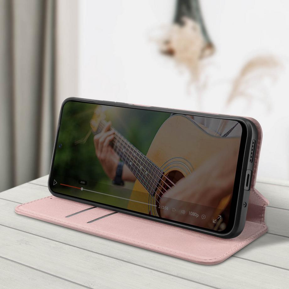 Avizar  Étui Porte-Carte Xiaomi Redmi 12 Rose 