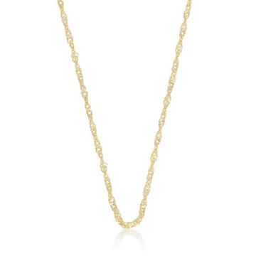 Collier Singapur Gelbgold 750, 2.4mm, 40cm