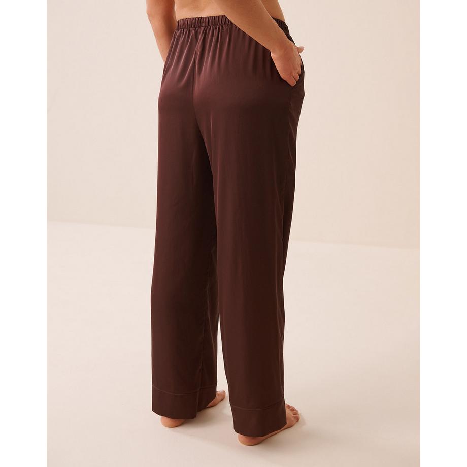 La Vie En Rose Satin-Hose  