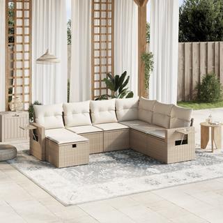 VidaXL Garten sofagarnitur poly-rattan  