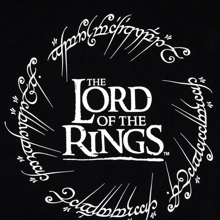 Lord Of The Rings Print T-Shirt  